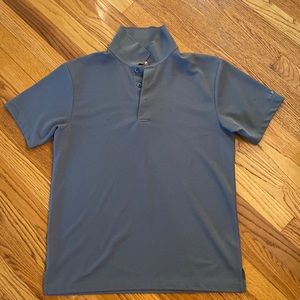 Men’s gray polo. Grand Slam Performance. Size M